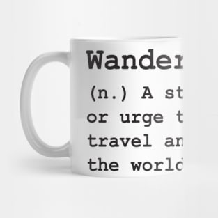 Wanderlust Mug